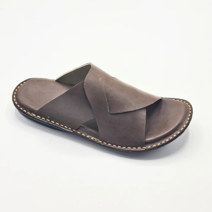 Handmade Slippers (Soft Sole Coffee)